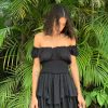 Playsuits * | Princess Polly Lower Impact The Love Galore Romper Black