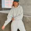 Jumpers * | Princess Polly Lower Impact Voce Hoodie Grey