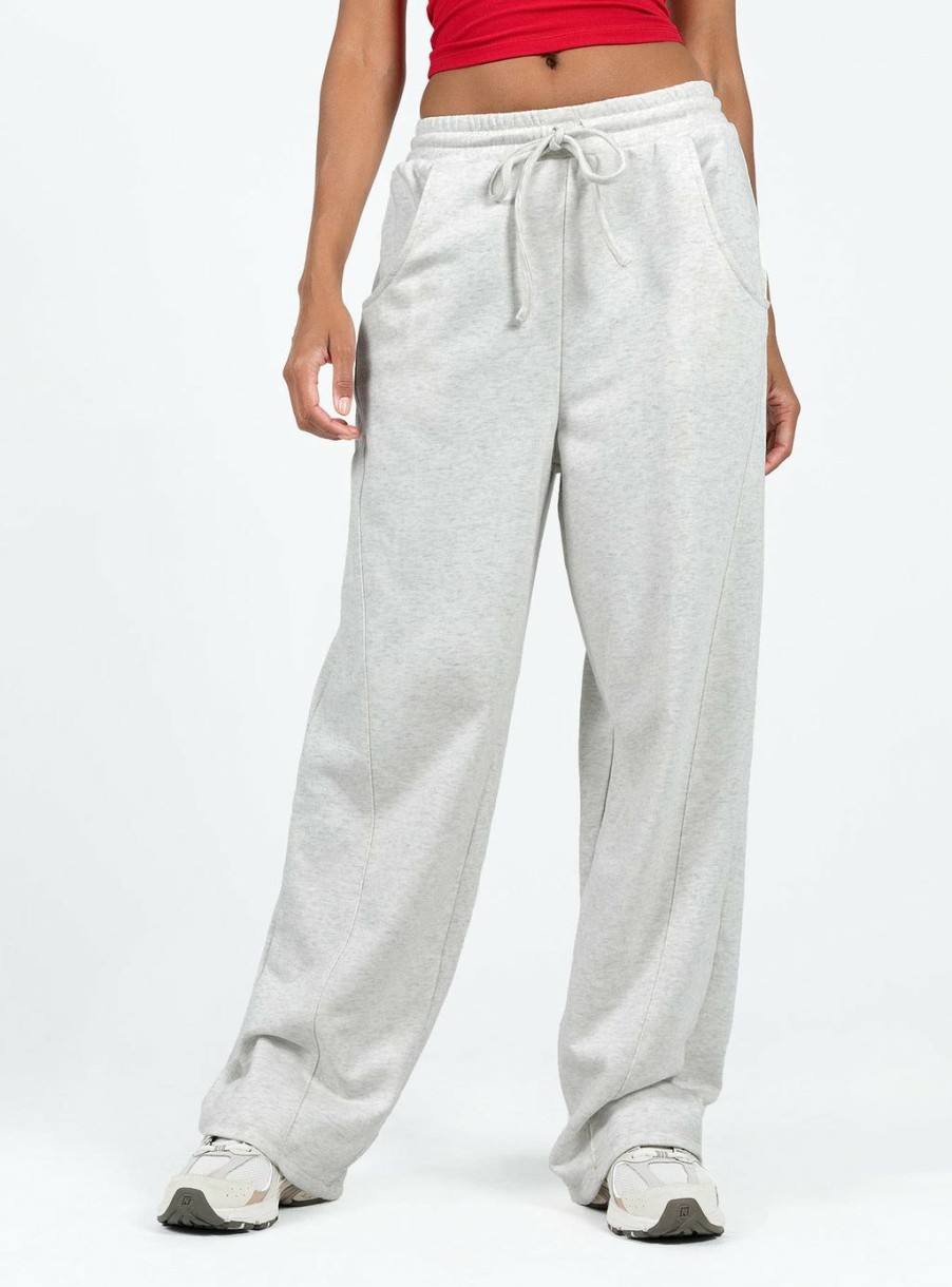 Pants * | Princess Polly Lanter Pants Grey Marle