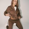 Pants * | Princess Polly Lower Impact Renna Track Pants Brown