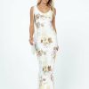 Maxi & Midi Dresses * | Princess Polly Lower Impact Cisco Maxi Dress White Multi