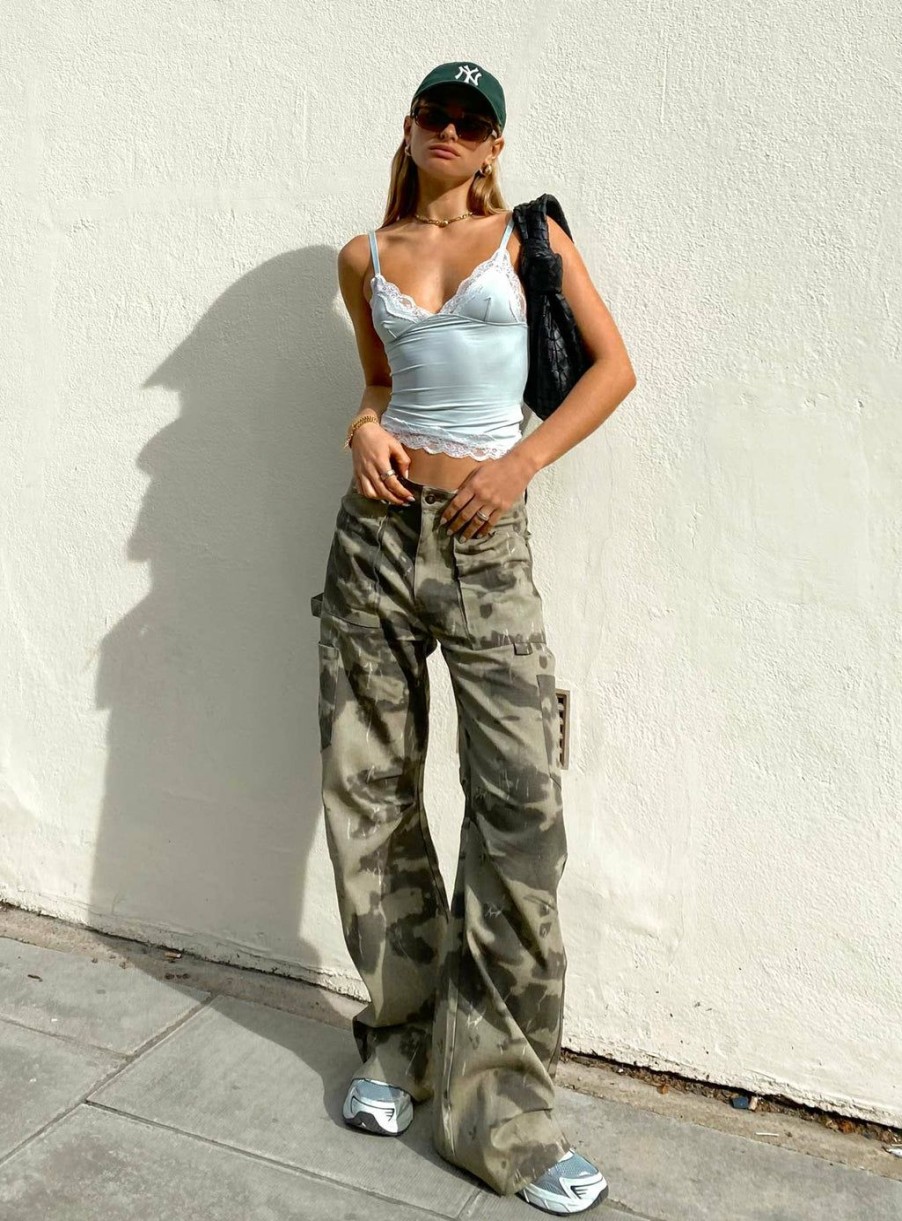 Pants * | Princess Polly Miami Vice Pants Camo