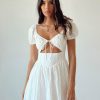 Mini Dresses * | Princess Polly Caria Mini Dress White