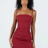 Mini Dresses * | Princess Polly Lower Impact Monza Mini Dress Red