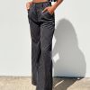 Pants * | Princess Polly Archer Pants Pinstripe Black