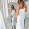 Maxi & Midi Dresses * | Princess Polly Oscar Midi Dress White