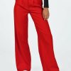 Pants * | Princess Polly Lower Impact Archer Pants Red