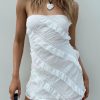 Mini Dresses * | Princess Polly Lars Strapless Mini Dress White